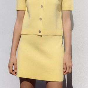 Zara Knit Mini Skirt(Small)